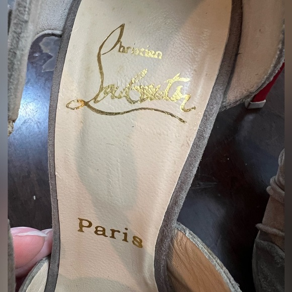 christian louboutin Paris made in italy beautiful heels red bottoms size 37 - Picture 7 of 7